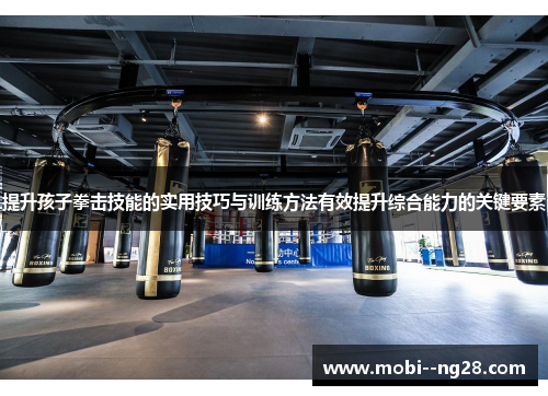 提升孩子拳击技能的实用技巧与训练方法有效提升综合能力的关键要素